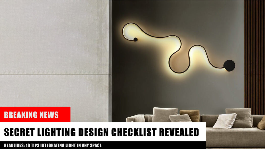 A Top Lighting Designer's Secret Checklist Finally Revealed