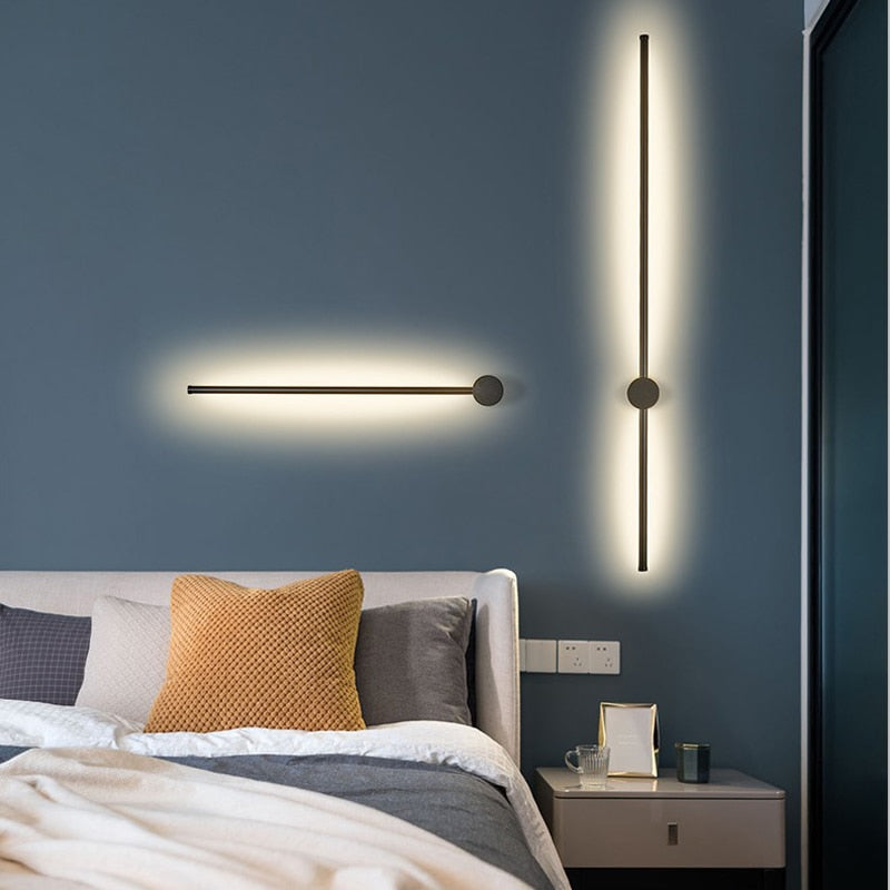 Beam Indirect Wall Light, Black or Gold